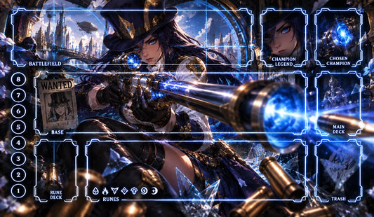 Riftbound Playmat : Caitlyn