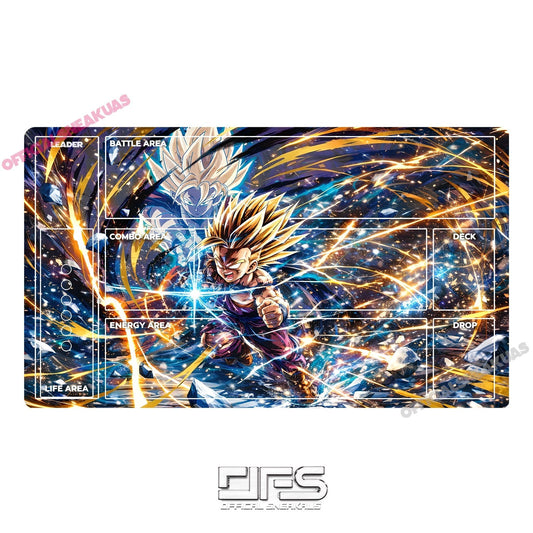 Dragon ball play mat Gohan x Goku
