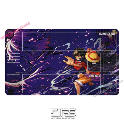 One Piece TCG Play Mat Luffy OP09