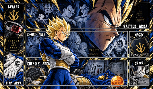 Dragonball Playmat TCG: Prince Vegeta
