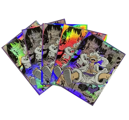One Piece Card Sleeves Luffy Holo 60pc (Copy)
