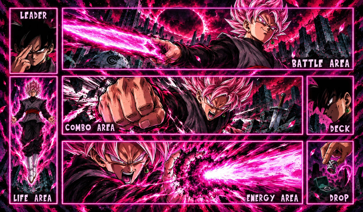 Dragon ball Fusion World TCG Playmat: Goku Black