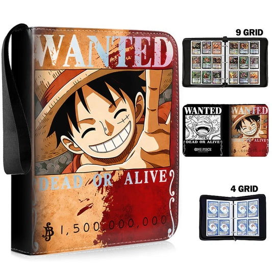 One Piece TCG Binder: Wanted Luffy