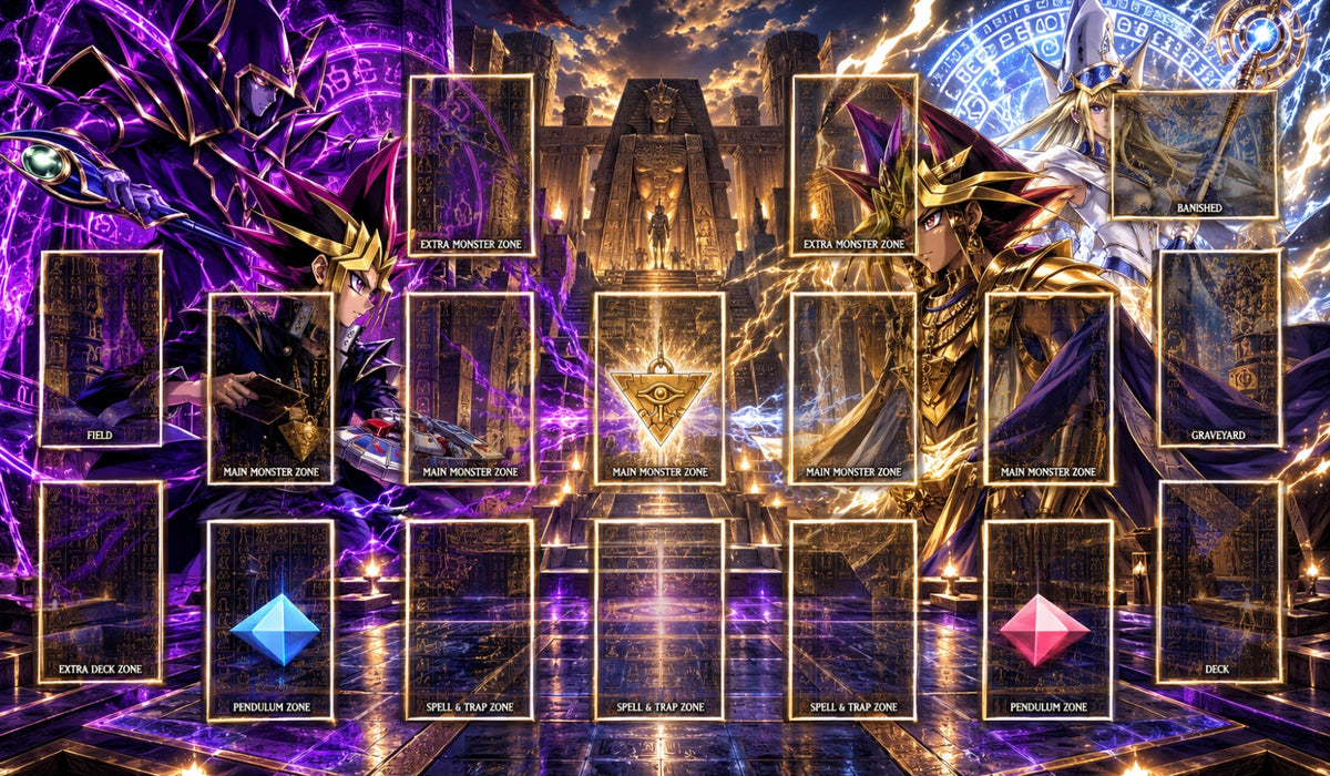 Yugioh TCG Playmat : Pharaohs’ Duel