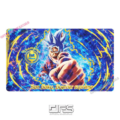 Dragon ball play mat championship 1st place French