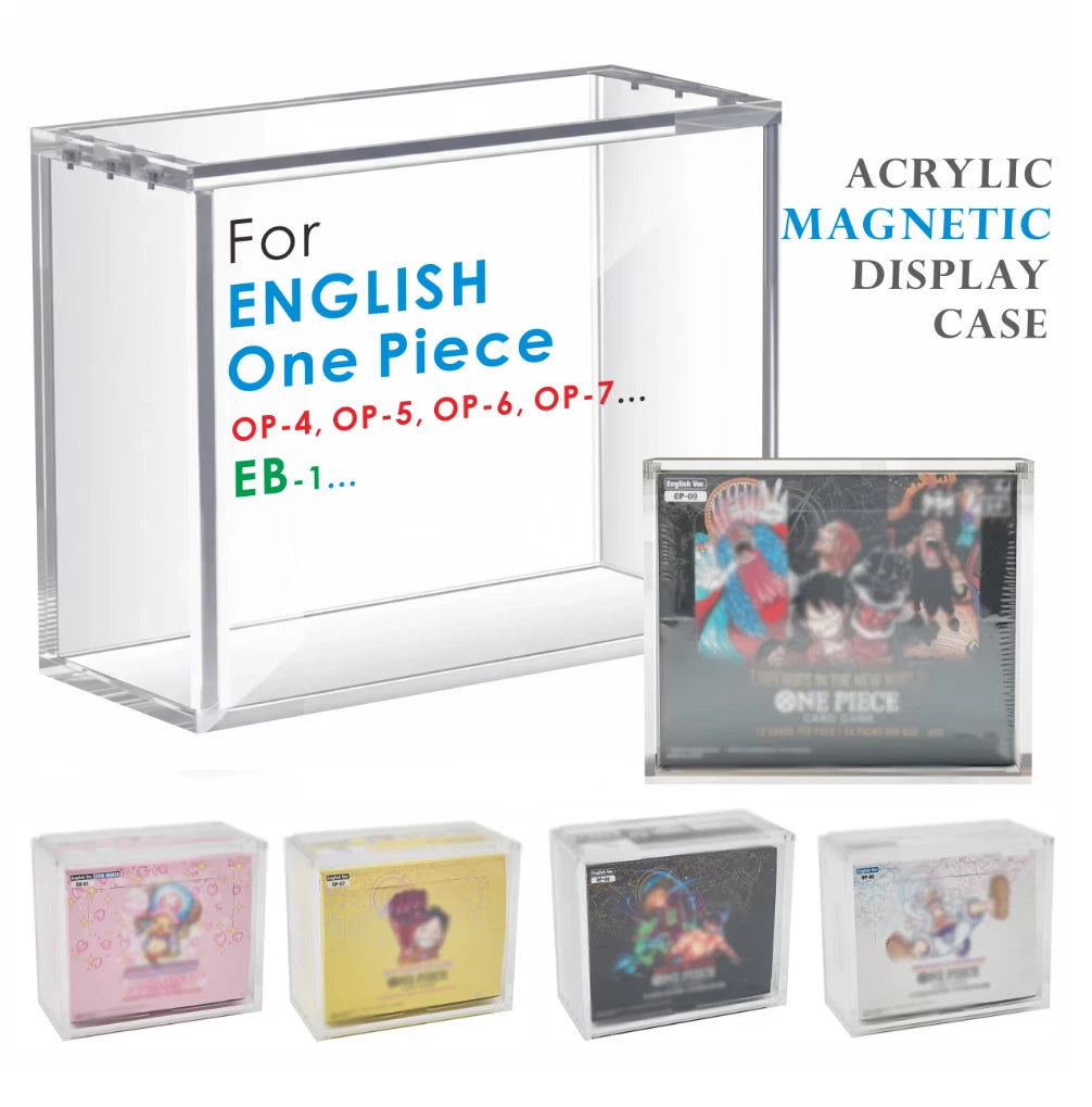 One Piece TCG Protectors, Decks, Boosters & More!