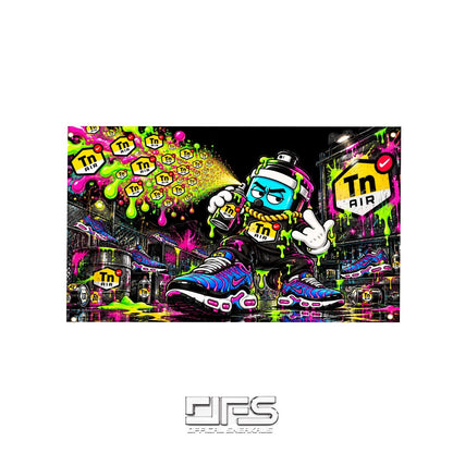 GRAFFITI CAN (FLAG)