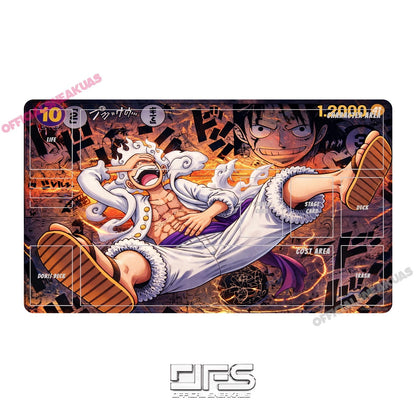 One Piece TCG Play Mat MANGA LUFFY V4