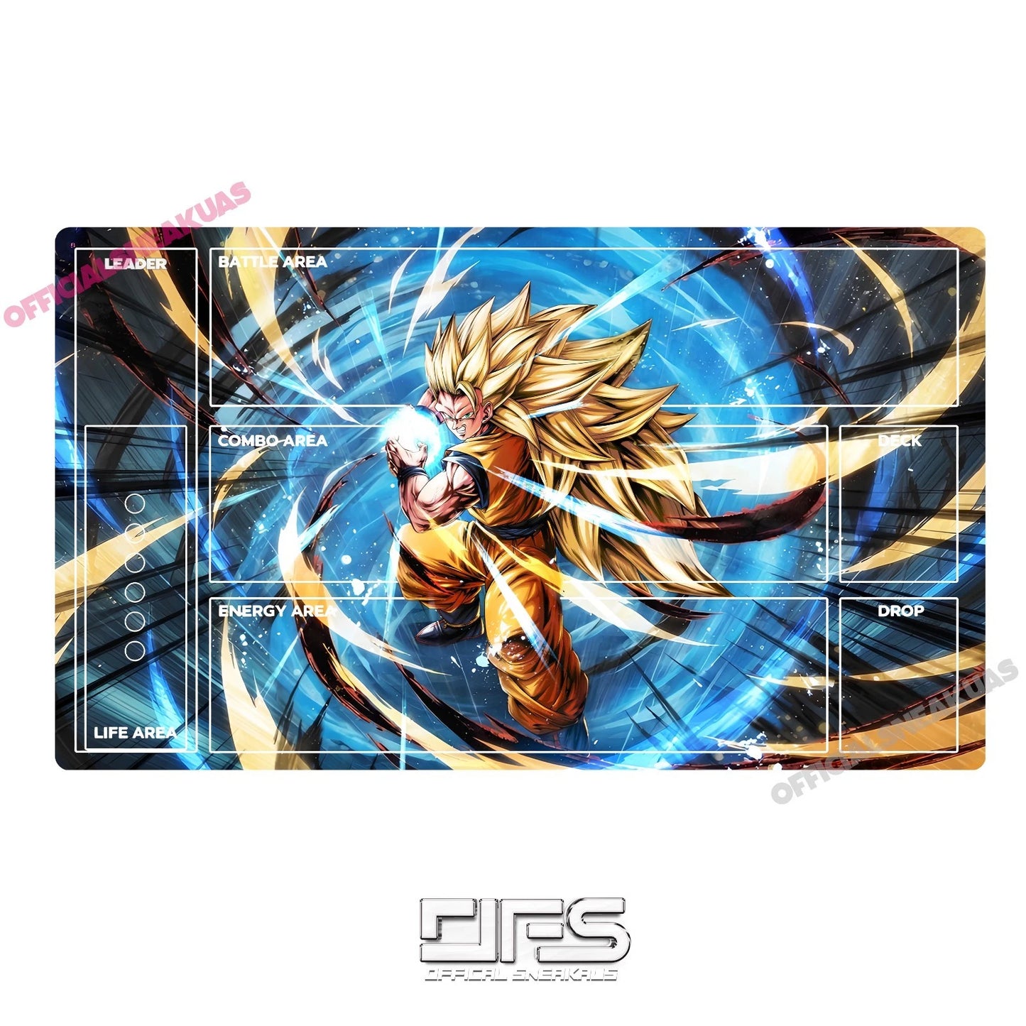 Dragon ball play mat GOKU SSJ3