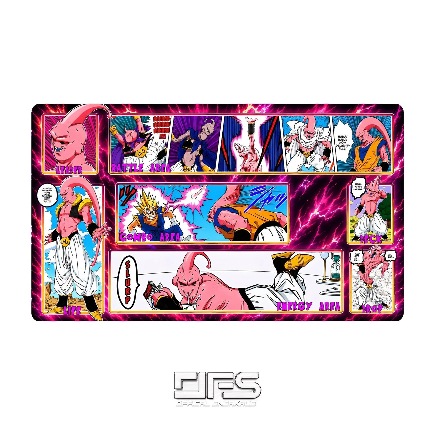 DRAGON BALL Z SUPER PLAYMAT MAJIN BUU