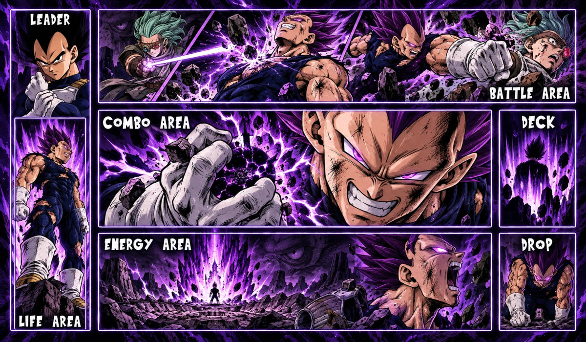 Dragonball Playmat TCG: Ego Vegeta