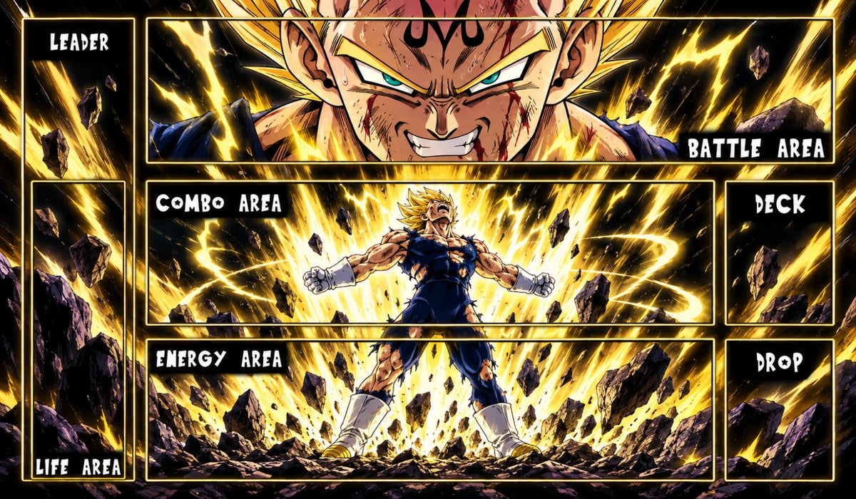 Dragonball Playmat TCG: Majin Vegeta 2