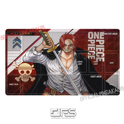 One Piece TCG Play Mat Serial Shanks