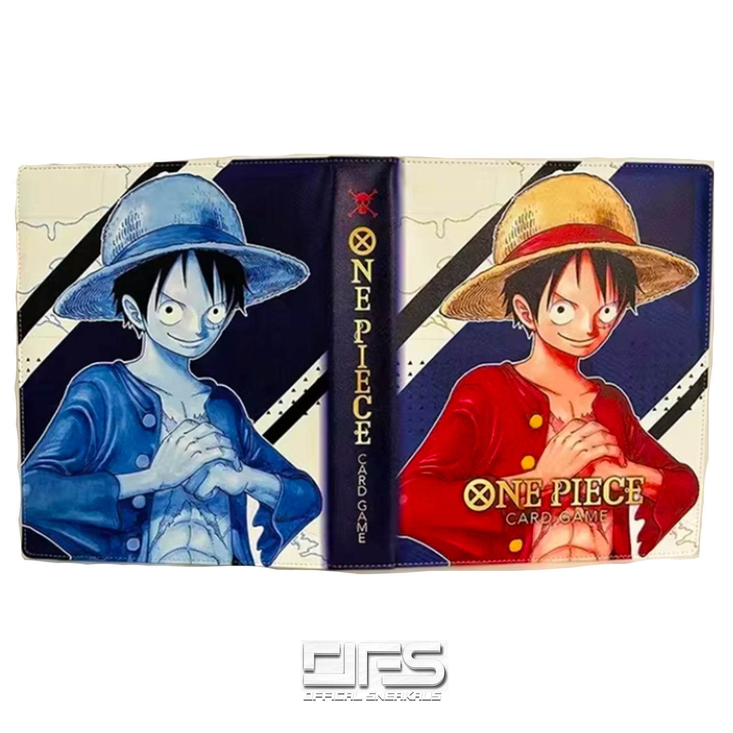 One Piece Premium Leather Album Card Binder: Serial Luffy