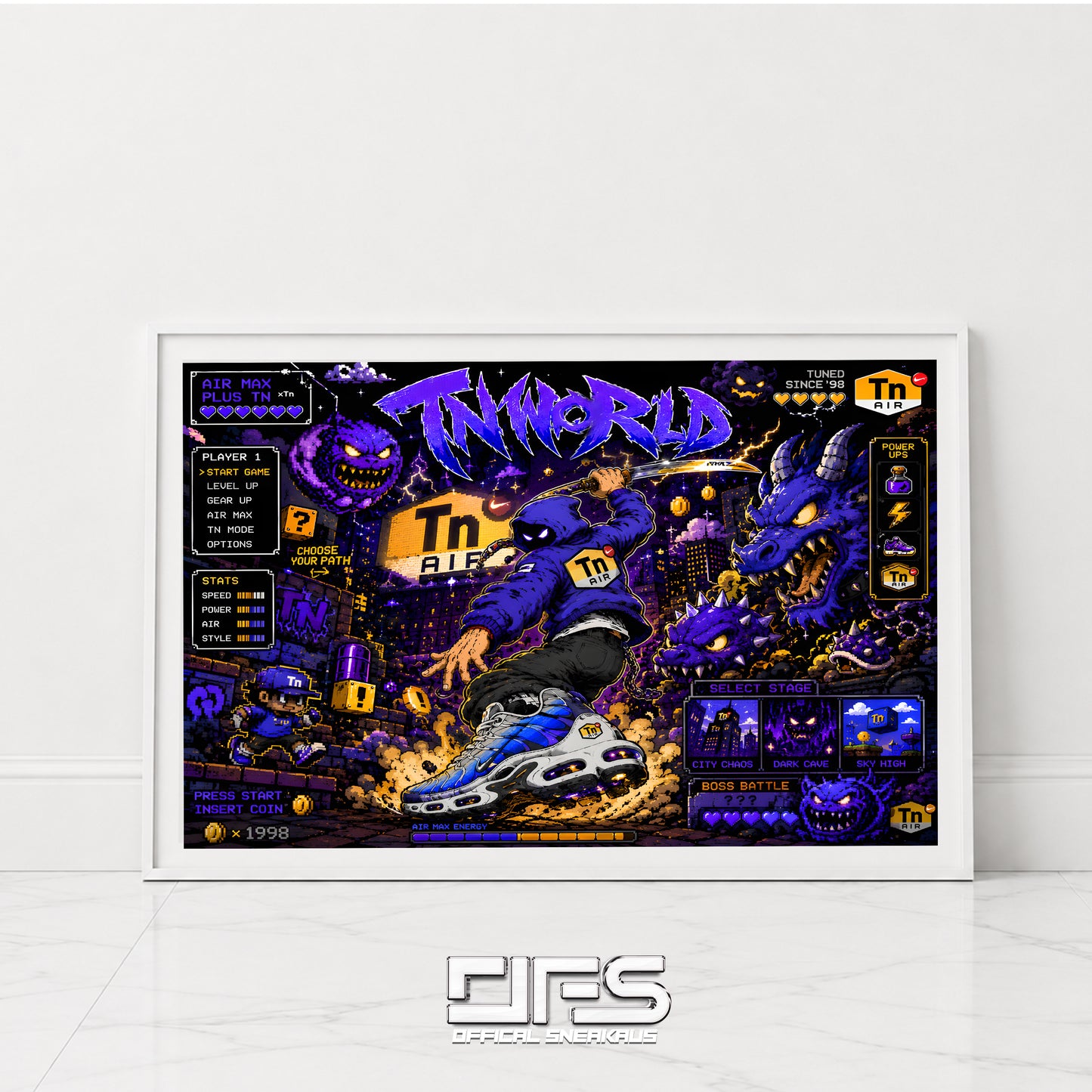TN RETRO GAME (POSTER)