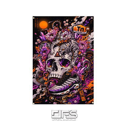 TIGER SKULL (FLAG)